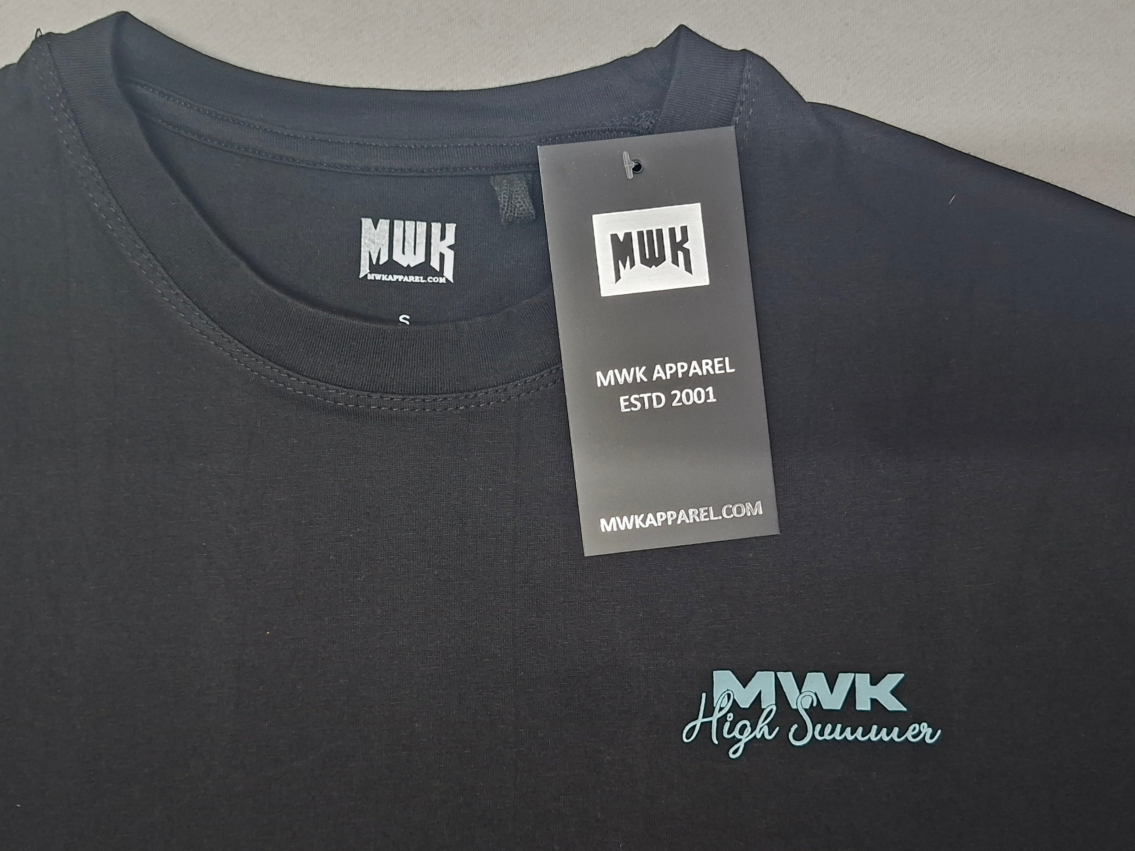 Men's black oversized T-shirt with a retro "Pool Day" graphic and poolside illustration printed on the back. uk