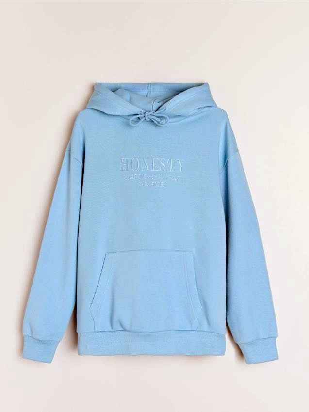 Woman Hooded sweatshirt with embroidery