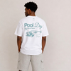 Pool Day Oversized Tee - white
