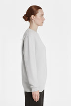 Women grey fleece Sweatshirt ultra comfort cozy fleece urban style in trend uk sweatshirt