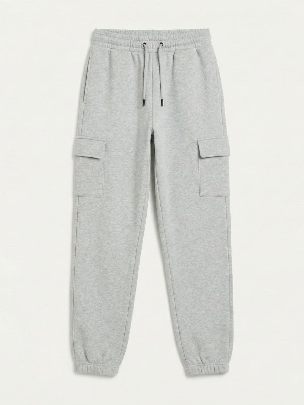 Ladies grey cargo trouser fleece