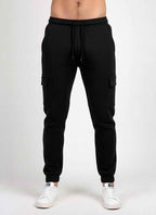 2 Pack Men's Cargo Jogger Trousers - Best Deal Fleece Pocket Pants for Ultimate Comfort