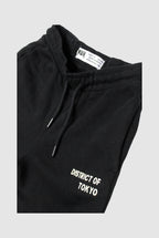 uk kids matching fleece hoodie set black hood black trouser