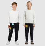 Kids Adventure Black Joggers