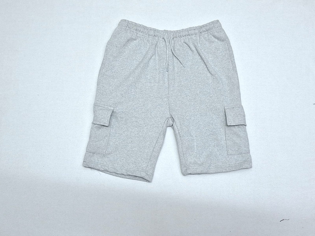 Essential Women's Fleece Cargo Shorts – Grey