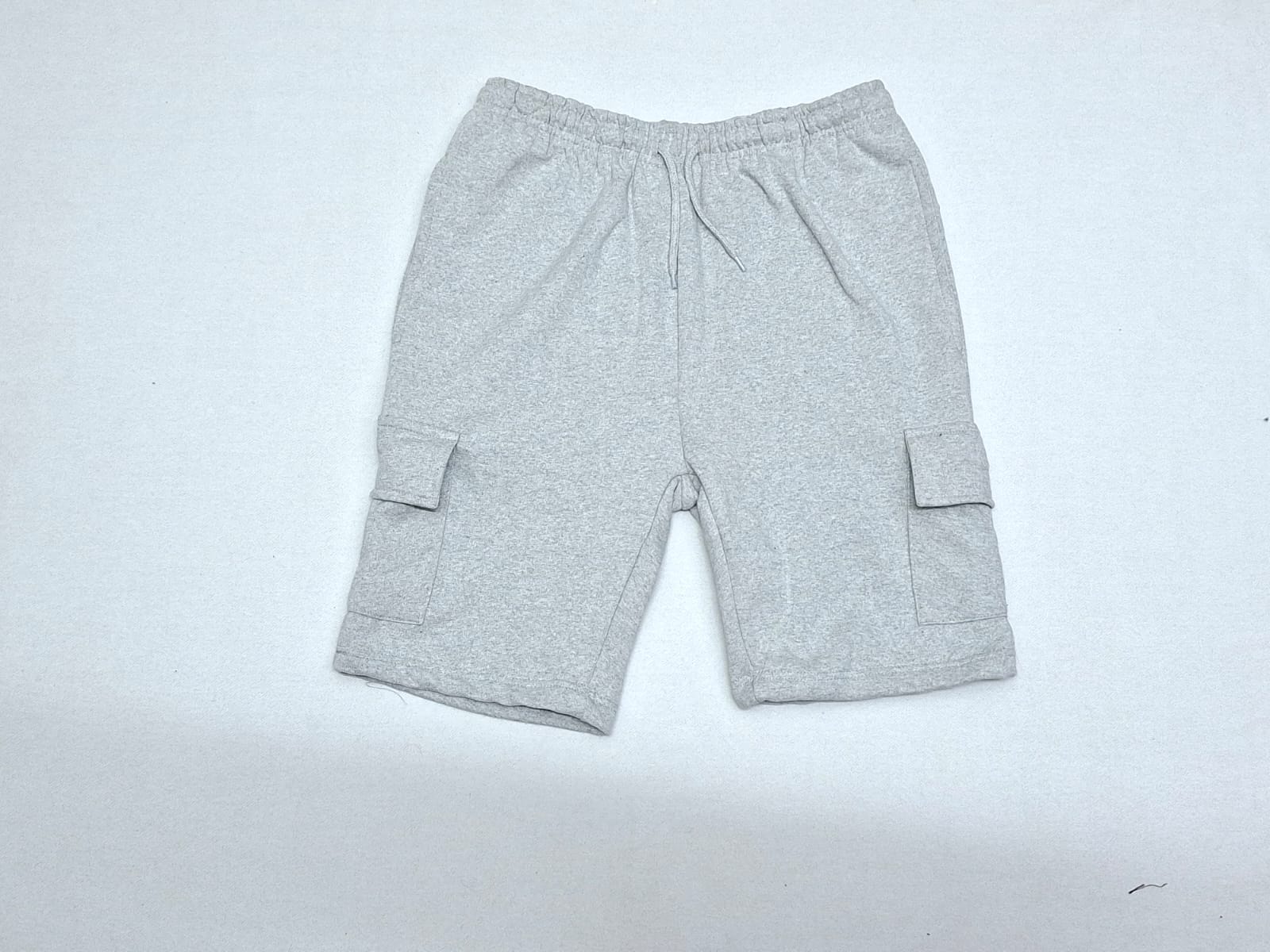 Essential Women's Fleece Cargo Shorts – Grey