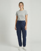 Ladies Woman Fleece  Cargo Jogger Trousers