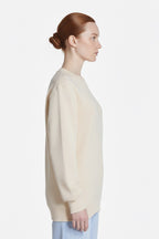 Women Beige fleece Sweatshirt ultra comfort cozy fleece urban style in trend uk sweatshirt