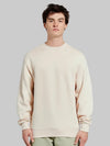 men beige fleece Sweatshirt ultra comfort cozy fleece urban style in trend uk sweatshirt