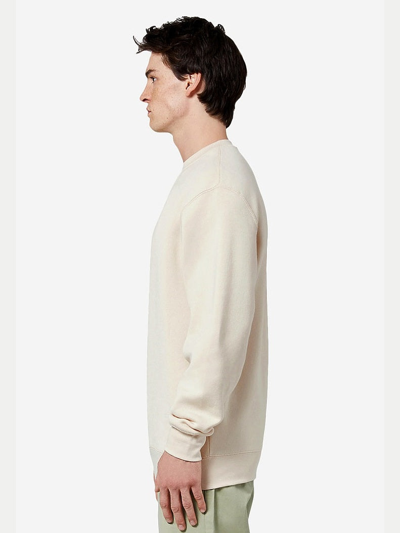 men beige fleece Sweatshirt ultra comfort cozy fleece urban style in trend uk sweatshirt