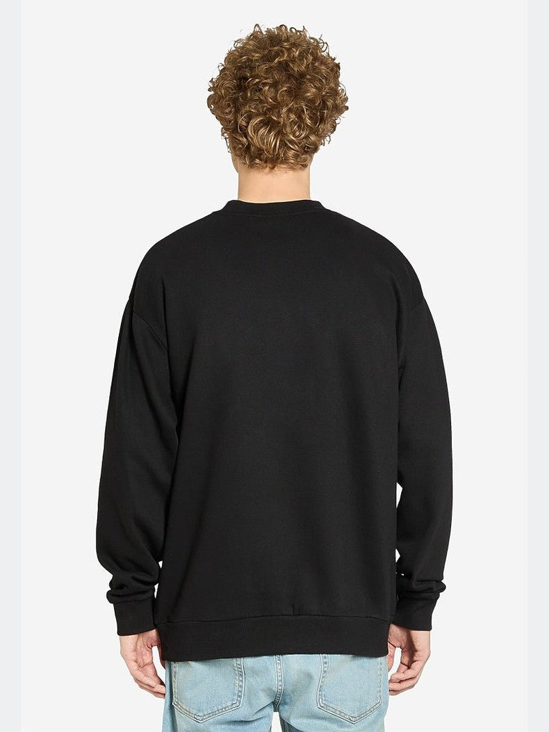 Essential Black Crew (Men) SMALL UPTO 4XL SAME PRICE. PREMIUM FLEECE ALL YEAR WEARABLE