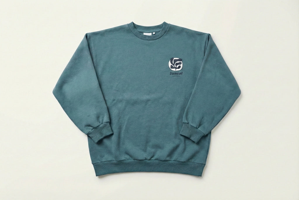 Kids Blue Sunset Crewneck Sweat