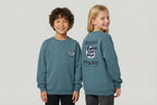 Kids Blue Sunset Crewneck Sweat