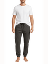 Men's grey charcoal Cargo Pocket Fleece Jogger Trouser for Ultimate Comfort and Style