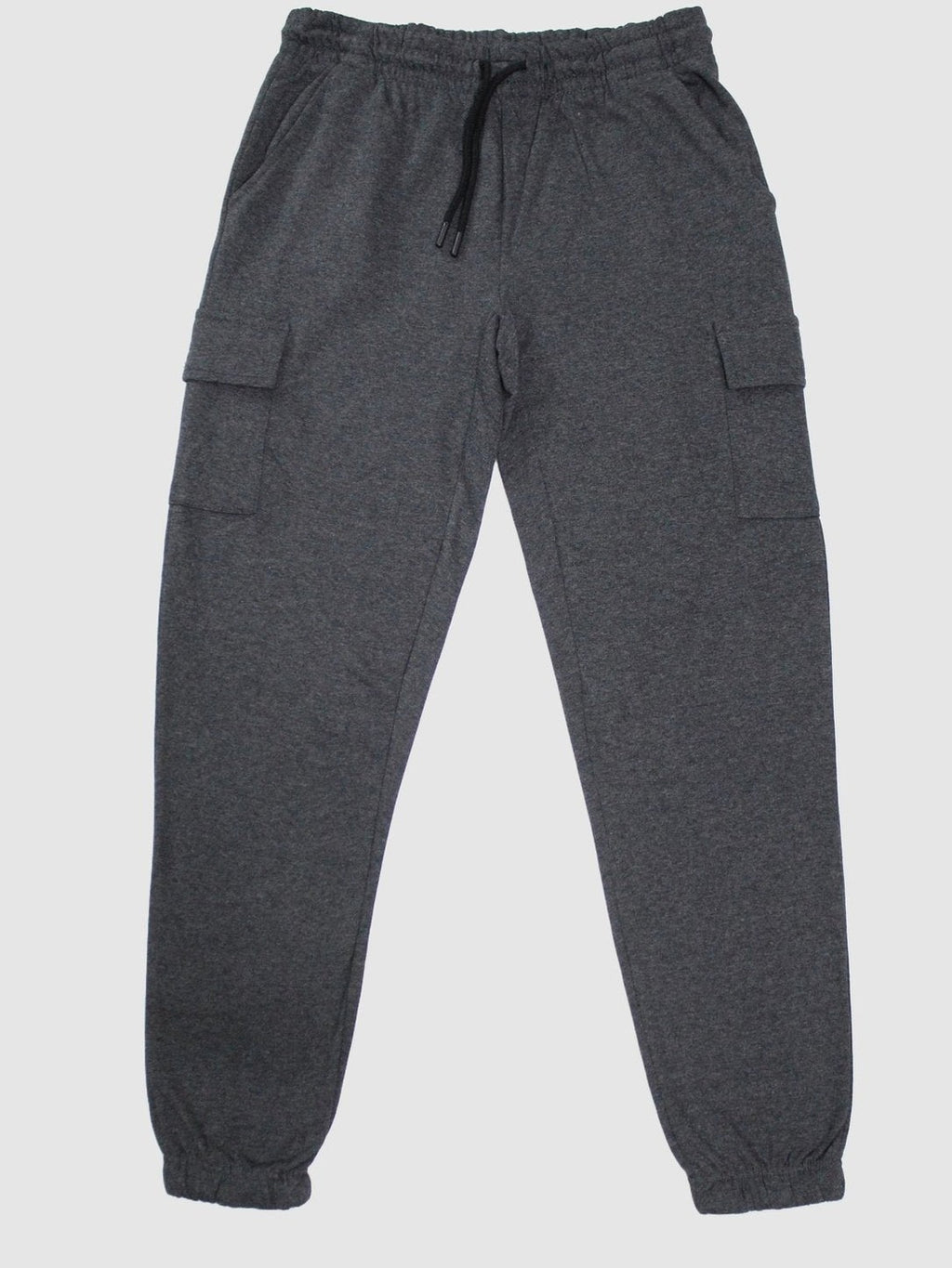 charcoal ladies fleece cargo trouser jogger