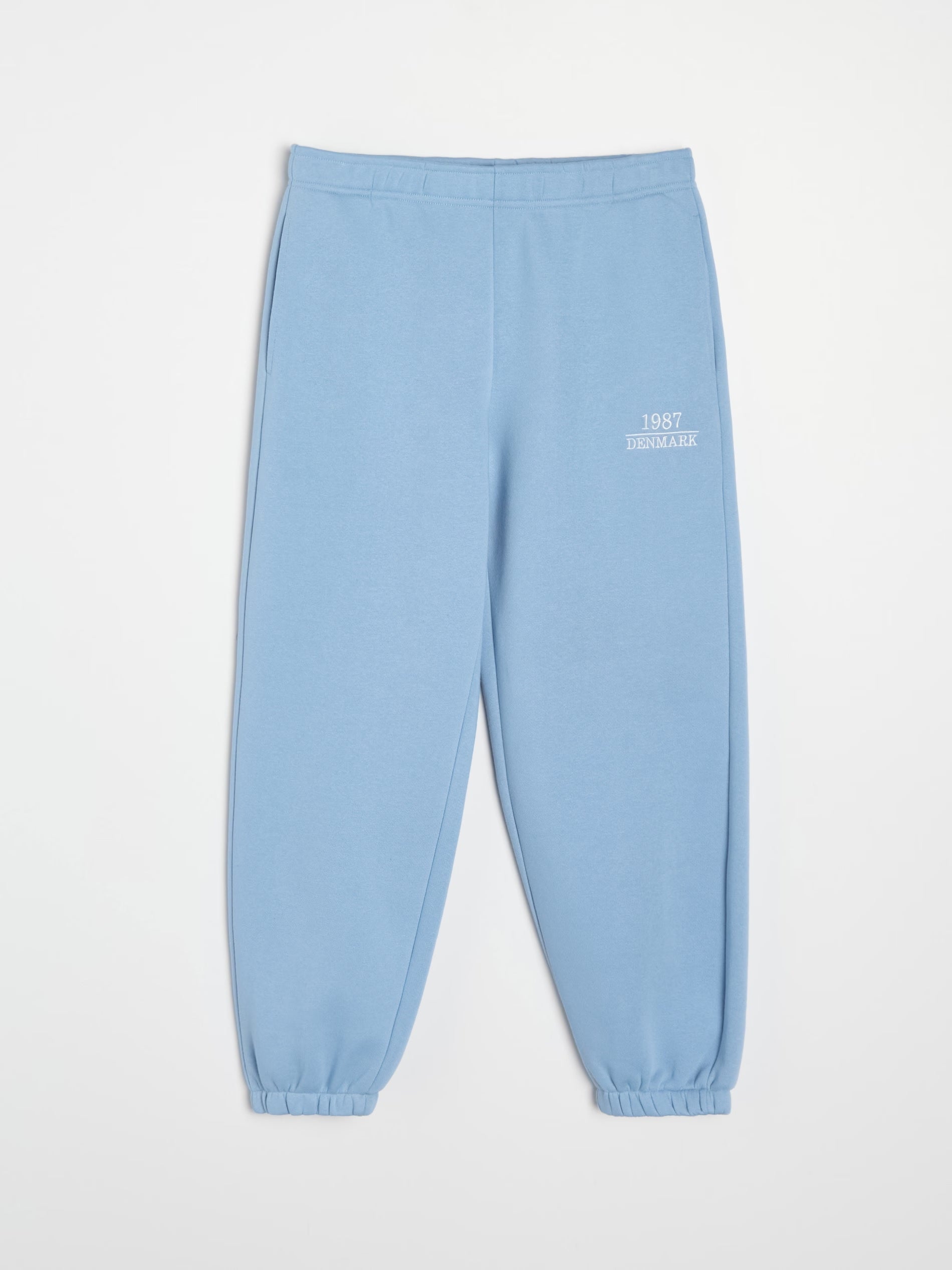 woman ladies blue coord co-ord co cord set embroidery sweatset trakck suit hood set premium fleece