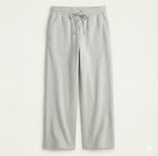 grey ladies wide eg fleece trouser chic trendy in fashion in demand