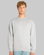 men grey fleece Sweatshirt ultra comfort cozy fleece urban style in trend uk sweatshirt