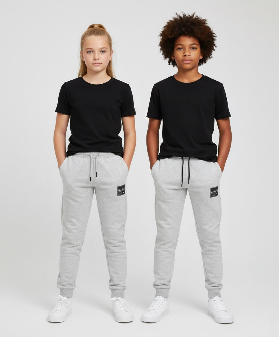 Kids Grey Puzzle Joggers