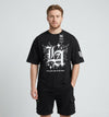 Oversized Graphic black streetwear T-Shirt
