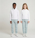 kids light blue sweat pants joggers trouser fleece comfort cozy fleece bargain price