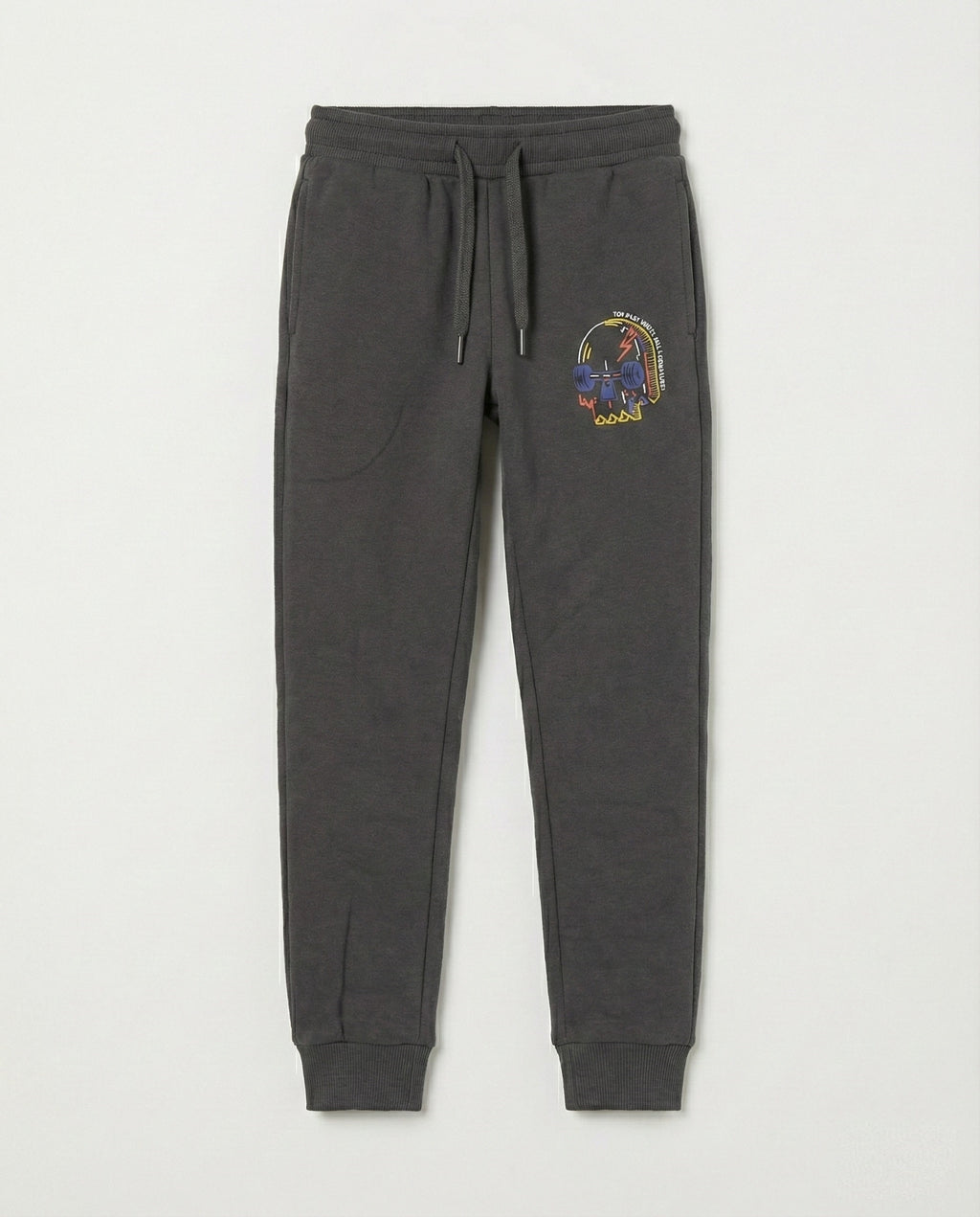 Kids Charcoal music bot Joggers