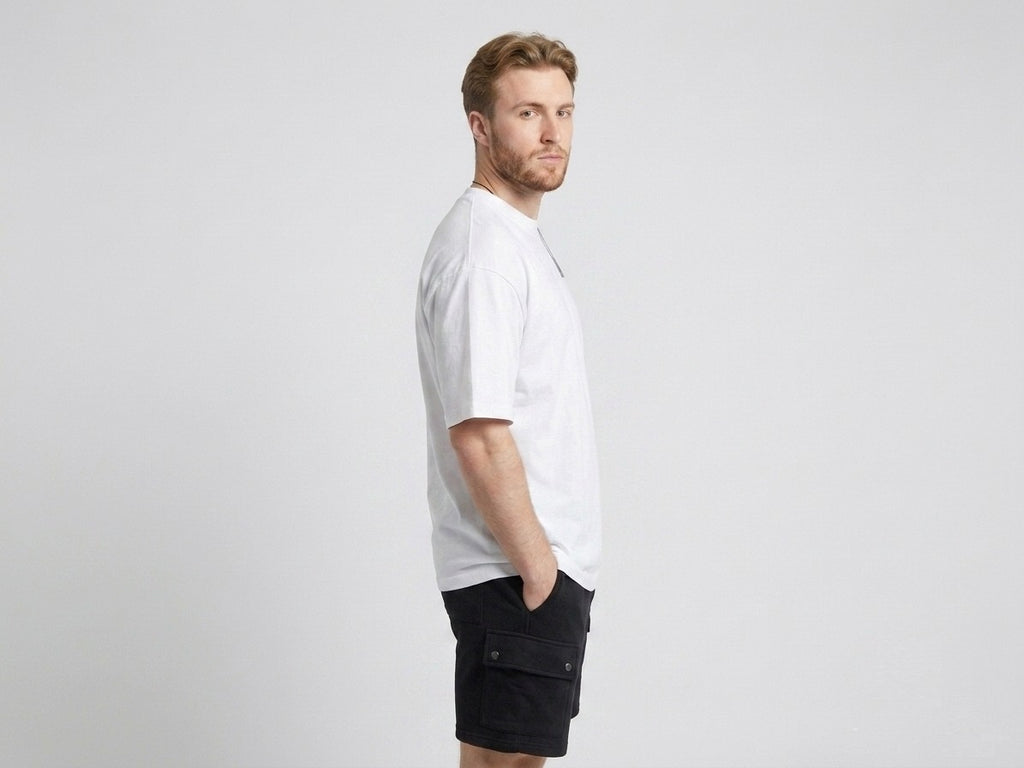Essential Oversized Extended Neck T-Shirt