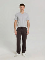 Men's Dark Brown Fleece Pant