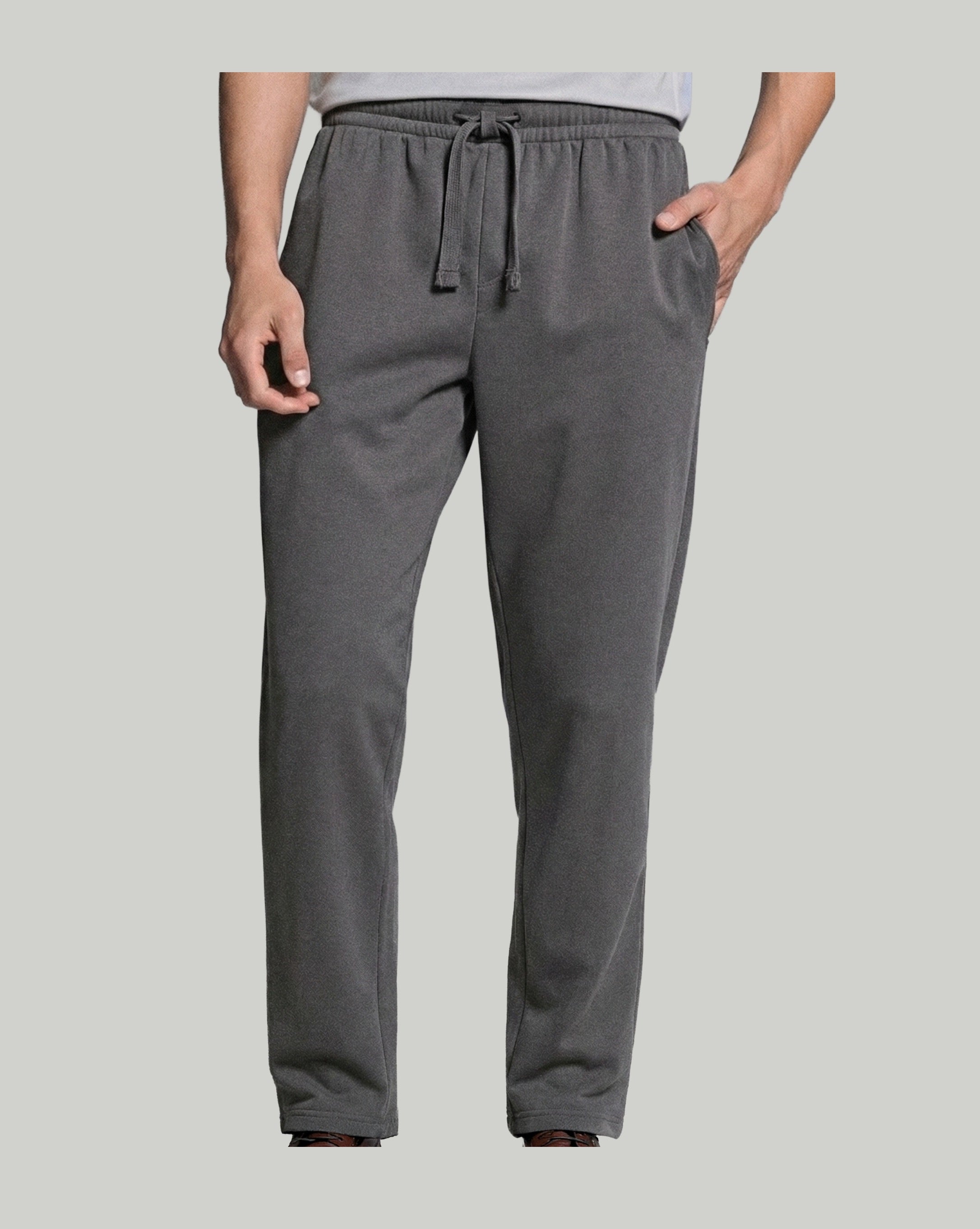 Men's Dark Grey Fleece Pant
