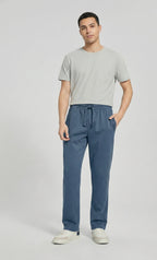 Men's Sea Blue Fleece Pant
