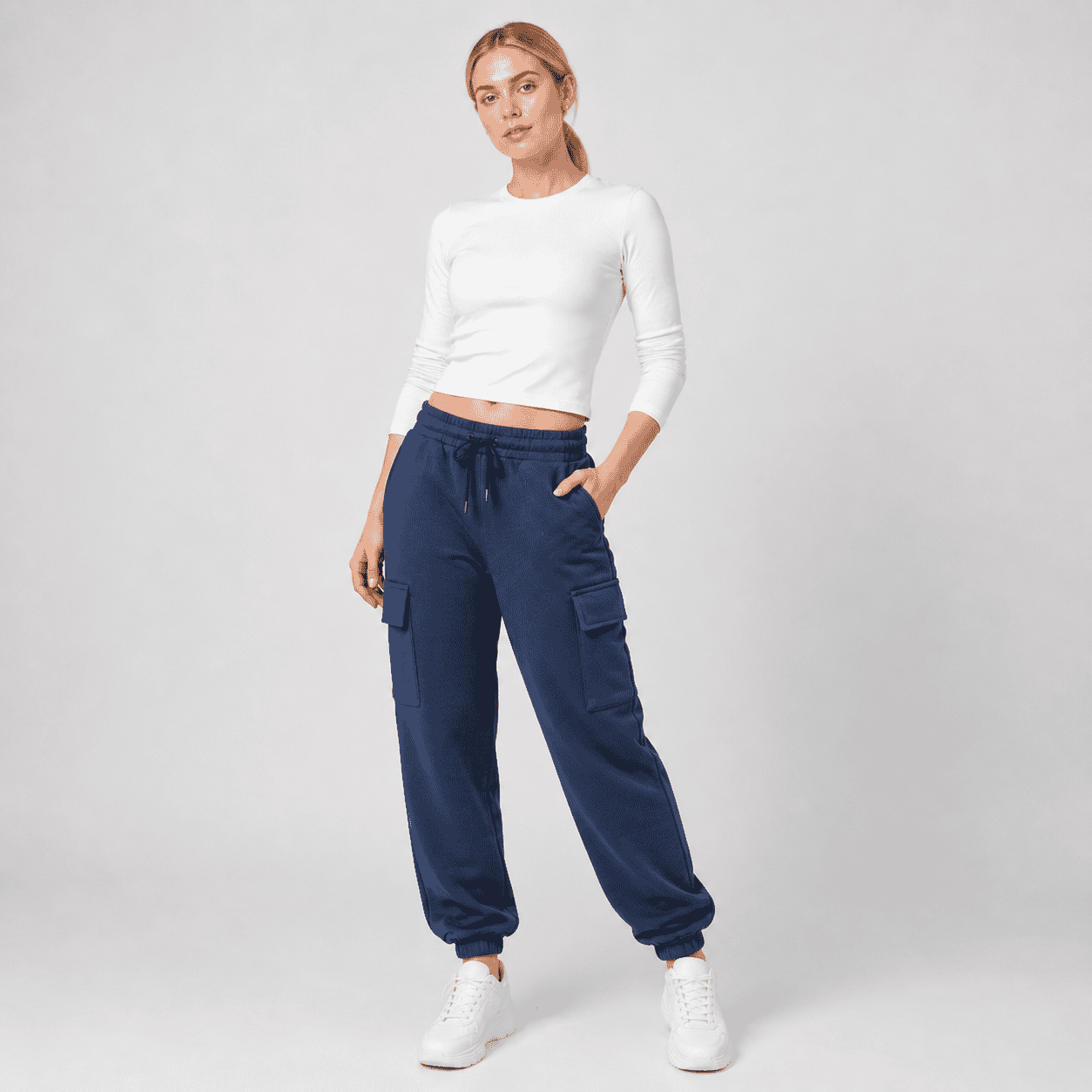 LuxeMove Cargo Joggers (Women)