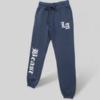 LA BEAST Men's Navy Fleece Jogger