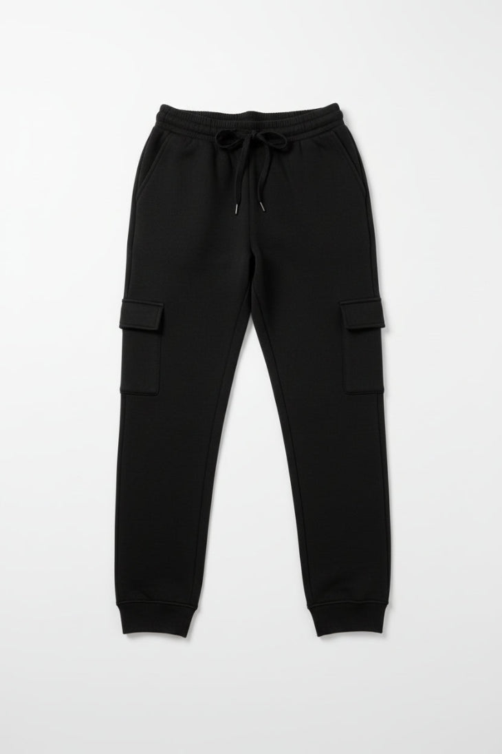 Ladies Cargo Fleece trouoser jogger premium fleece
